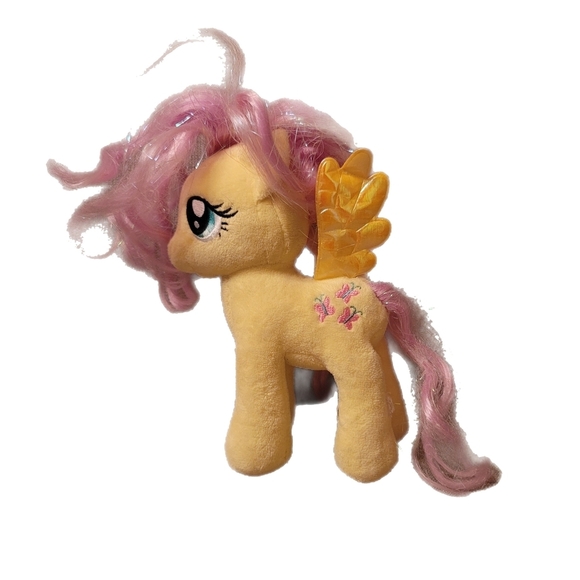 My Little Pony Plush Fluttershy Stuffed Animal Yellow - Picture 1 of 5